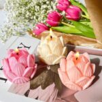 Pack of 3 Lotus Candle