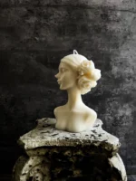 Lady Statue Candle