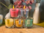 5 Votive Jar Candle|| Vanilla, Mogra, Peach Pomegranate, Jasmine, lemongrass. - Image 2